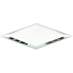 Plymor 2" x 3" Diamond-Shaped, 3mm Thick Beveled Glass Mirror