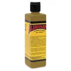 Alpha6 Alphanamel Lettering Enamel - Imitation Gold, 236.6 ml, Bottle