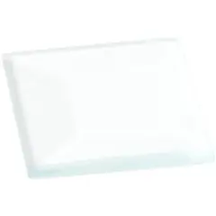 Plymor 1" Square, 3mm Thick Beveled Clear Glass