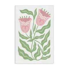 Stupell Industries Pink Tulip Twin Blossoms Canvas Design by Martina Pavlova
