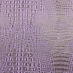 1 Yard Marine Gator Vinyl Fabric Waterproof Anti UV Outdoor Upholstery 54" Width Purple