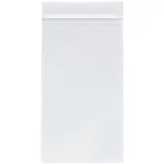 Plymor 4" x 7", 2 Mil Zipper Reclosable Plastic Bags