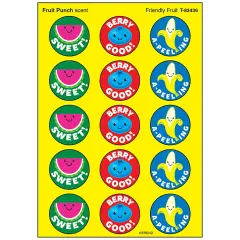 Friendly Fruit/Fruit Punch Stinky Stickers&reg;, 60 ct.