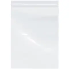 Plymor 9" x 12", 6 Mil Industrial Duty Zipper Reclosable Plastic Bags