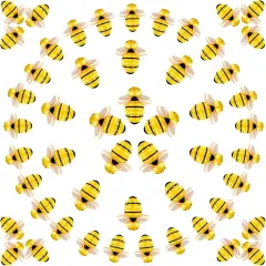 60 Pcs Tiny Resin Bees for Crafts Bulk Small Mini Plastic 3D Flatback Bee Charm Embellishments for Summer Honey Themed Decor Art DIY Crafts Home Decoration