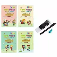 Magic Practice Copybook for Kids Children Handwriting Reusable Calligraphy Book