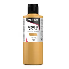 Vallejo Premium Airbrush Colors - 200 ml, Gold