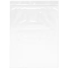 Plymor 8" x 10", 4 Mil with Hang-Hole Heavy Duty Zipper Reclosable Plastic Bags