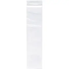 Plymor 2" x 9", 2 Mil Zipper Reclosable Plastic Bags