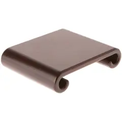 Plymor Walnut Scroll Wood Veneer Footed Display Base, 5" W x 4" D x 1.125" H (4" x 3.75" Display Area)