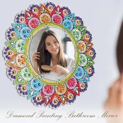 Diamond Painting Mirror Kits for Adults Kids Beginners(Classic)
