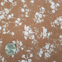 1 Yard Rayon Crinkle Sandstone Woven Fabric, 50/52&Prime; Wide 100% Rayon