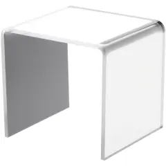 Plymor Mirrored Acrylic Square Display Riser, 3" H x 3" W x 3" D (1/8"thick)