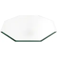 Plymor 14" Octagon, 5mm Thick Beveled Glass Mirror