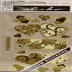 Sticko Vellum True Love Stickers