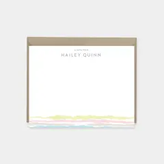 Torn Paper Edge Note Cards with