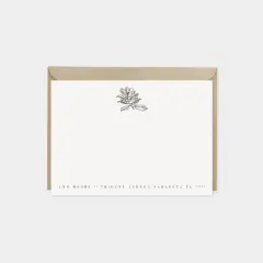 Magnolia Grandiflora Botanical Note Cards