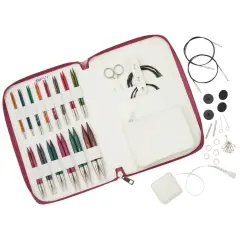 KnitPro Dreamz Grande Interchangeable Needle Set - 13cm/5" tips - 14 tips Sizes US 2.5 to 17