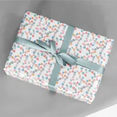 Cut Paper Terrazzo Gift Wrap