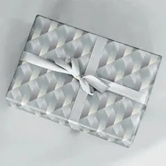Gradient Geo Gift Wrap VII