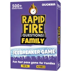 Rapid Fire Family Conversation Cards Game I 95 Cards
