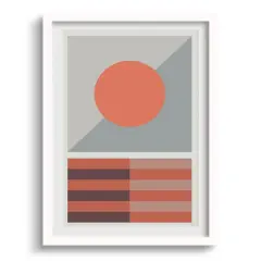 Geo Modern Art Print III