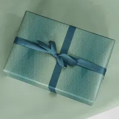 Fine Line Green Gift Wrap
