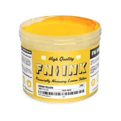 FN-INK Plastisol Screen Printing Ink Lemon Yellow