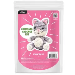 Bucilla Amigurumi Kit-5" - T-Shirt Yarn Cat