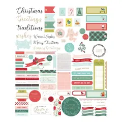 Spellbinders Cardstock Diecut Ephemera From Rosie's Studio-Oh Joyful Day