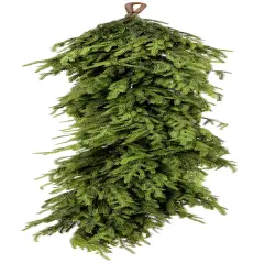 72x16" Natural Touch Norfolk Pine Garland &ndash; Realistic Christmas Decoration