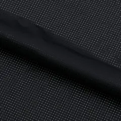 1 Yard Spirit Recycled Nylon Lycra Tricot Mesh Fabric 36" x 60" Length by Width Black