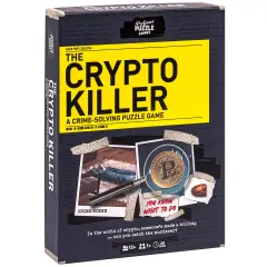 Professor Puzzle: The Crypto Killer - A Crime-Solving Puzzle Game, Assess Clues & Catch The Killer, Party Mystery Investigation, Ages 12+, 1+ Players