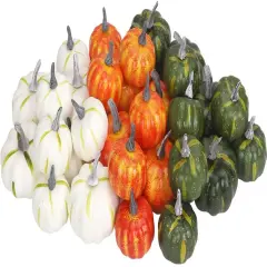 Mini Decorative Pumpkins Assorted Sizes 30pcs
