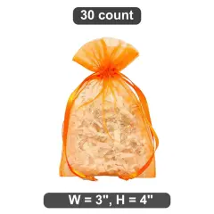 3" x 4" Organza Bag Compact and Chic Packaging