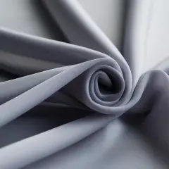 1 Yard Ethereal Chiffon Fabric for Backdrops, Fashion & Decor 58/60" Width Gray