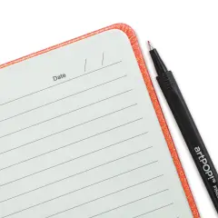 artPOP! Rainbow Hardcover Notebook, Cute Designed Portable Journal with Lined Pages, 4.25 x 8.5 x .5 inches in Standard A5 Size, Ruled White Sheets for Lists, School, Home Office, Stationery Gift