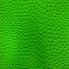 1 Yard Faux Leather Vinyl Fabric Ostrich Texture Upholstery Handbags Wallets 54" Width Neon Green
