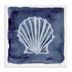 Stupell Industries Clam Shell Impression Canvas Wall Art Design by Patti Bishop