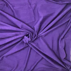 1 Yard Cotton Lycra Spandex Jersey Knit Fabric Soft Stretch Breathable 58"-60" Width Purple