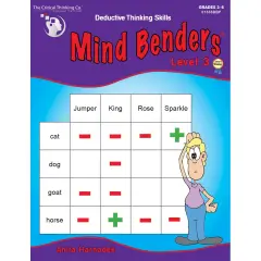 Mind Benders&reg; Level 3, Grades 3-6