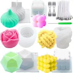 Candle Making With Wicks