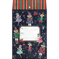 Pack/6: Nutcracker Ballet Theme Mailing Envelope - 6 x 1/2 x 9-1/2"