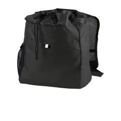 Port Authority&reg; Hybrid Backpack Black/Black