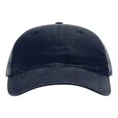 Richardson&reg; Garment Washed Trucker Cap Navy