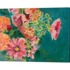 June in Bloom by Sue Schlabach 20" x 16" Canvas Wall Art