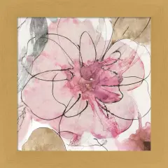 Pretty in Pink I by Asia Jensen 13" x 13" Framed Wall Art