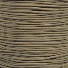 Kitcheniva Shock Cord Nylon Jack With Rubber Core Stretch Line 10FT Coyote brown