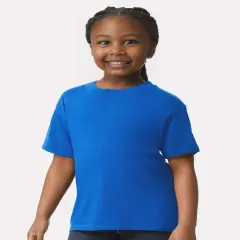 Gildan&reg; Youth Crewneck Short Sleeve Sofystyle T-shirt - 64000B Royal