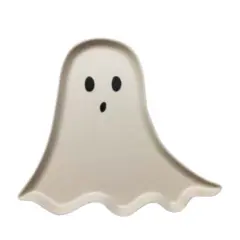 HALLOWEEN BAMBOO GHOST PLATE